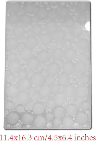 Arbuya 3D Brick Wall Texture Embossing Folder for Card Making, Scrapbooking & Paper Crafts - Reusable DIY Wall Background Pattern for Clay Decoration-5x7 inches in Saudi Arabia