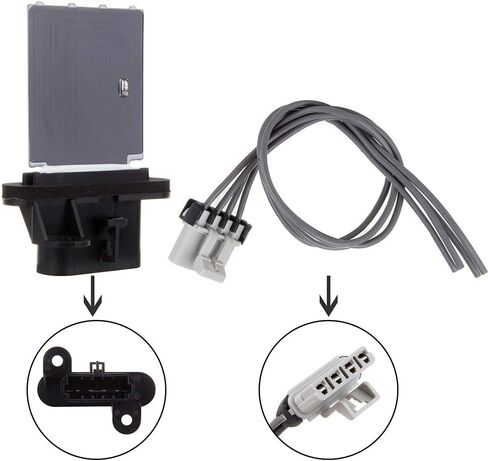 ECCPP Heater Blower Motor Fan Resistor Air Conditioning Replacement Parts fit for 2005-2015 for TOYOTA Tacoma in Saudi Arabia