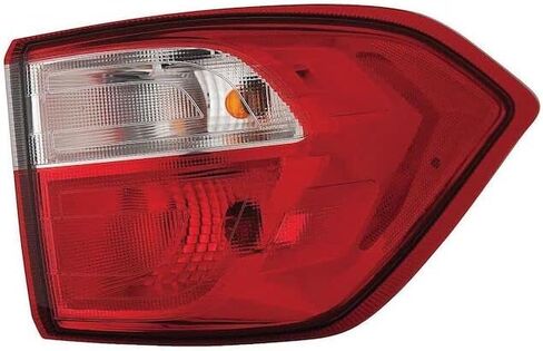 Right Passenger Side Outer Tail Light Assembly - Compatible with 2018-2021 Ford EcoSport (with Level 2 Lighting) in Saudi Arabia