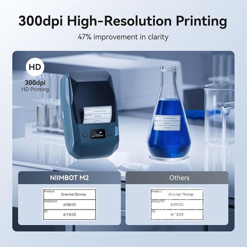 NIIMBOT B18 Label Maker for Color Printing, Bluetooth Thermal Transfer Label Printer, Mini Sticker Printer Easy for Home Office Small Business Identification and Organization in Saudi Arabia