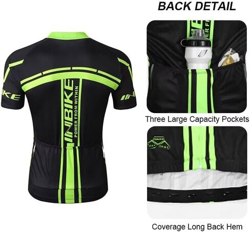 inbike cycling Jersey Men ، قميص دراجة قصيرة الأكمام ، قمم الدراجات لركوب الدراجات in Saudi Arabia