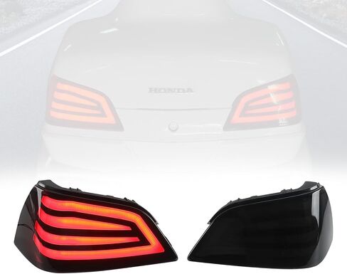 LED LED LITER LITCH LITCH FOR GOLDWING GL1800 ، 2 PCS LACH LITCHS LITCHS Running Tour Pack Lamit مع عدسات مدخنة للملحقات Honda Gold Wing GL1800 2001-2017 (تشمل ضوء LED) in Saudi Arabia