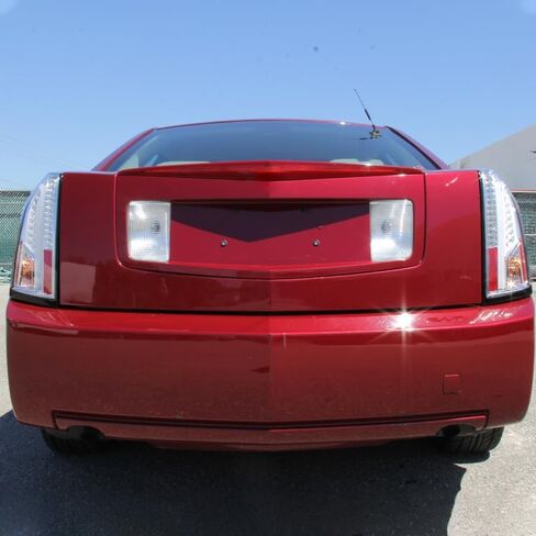 SPEC-D TUNING Glossy Black Smoke LED Bar Tail Lights Compatible with 2003-2007 Cadillac CTS, Left + Right Pair Assembly in Saudi Arabia
