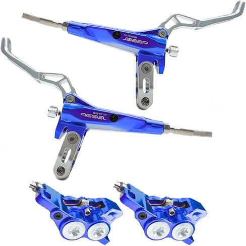 DEEPS G500-4M Upgraded Brakes for Sur-Ron Light Bee X/S, Talaria Sting MX3/MX4 - Front & Rear (Black) in Kuwait