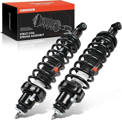 A-Premium Front Pair (2) Complete Strut & Coil Spring Assembly Compatible with Mitsubishi Lancer 2002-2005, ES Model Only, 2.0L, Driver and Passenger Side in Saudi Arabia