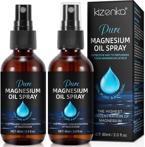 رذاذ زيت المغنيسيوم ، زيت المغنيسيوم للأقدام ، رذاذ زيت المغنيسيوم الطبيعي 100 ٪ ، آمن وفعال -60 مل in Kuwait