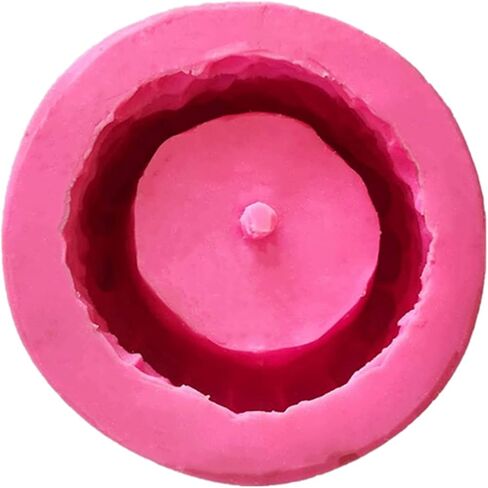 Barrel Shaped Concrete Flower Pot Silicone Mold Succulent Plants Cement Plaster Clay Mold Candle Pen Holder Mold Epoxy Resin Plaster Cement Clay Mould in Kuwait
