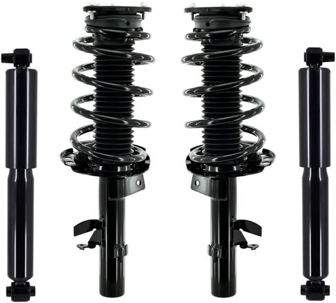 PM Auto Set 4 Front Quick Complete Strut-Coil Spring-Rear Shock For 2014-2022 Ford Transit Connect L4 in Saudi Arabia