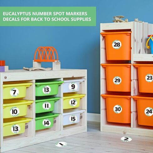 Boho Line up Spots for Classroom - 36pcs Number Stickers for Classroom Floor Stickers Dots for Classrooms Floor Decals for Classrooms Lining up Back to School Kindergarten Preschool Supplies in Saudi Arabia