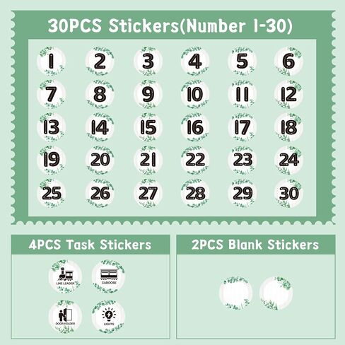 Boho Line up Spots for Classroom - 36pcs Number Stickers for Classroom Floor Stickers Dots for Classrooms Floor Decals for Classrooms Lining up Back to School Kindergarten Preschool Supplies in Saudi Arabia