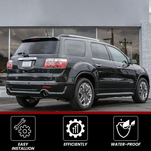ضوء الذيل متوافق مع GMC Acadia 2007-2012 مصباح الفرامل الخلفية LED LED يمين الراكب الخليط الخلفي GM2801216 in Kuwait