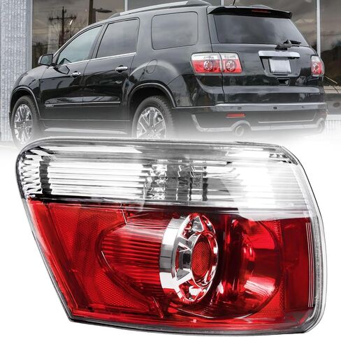ضوء الذيل متوافق مع GMC Acadia 2007-2012 مصباح الفرامل الخلفية LED LED يمين الراكب الخليط الخلفي GM2801216 in Kuwait