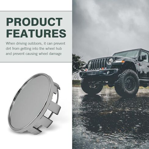 4 PCS Car Wheel Center CAP ، ABS CANTER CENTER HUB CAP مع خاتم الصلب الخاتم ، غطاء غطاء محور العجلة البلاستيكي ، وملحقات إطارات الإصلاح السريع ، ملحقات عالمية لمعظم السيارات in Kuwait