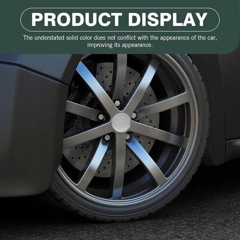 4 PCS Car Wheel Center CAP ، ABS CANTER CENTER HUB CAP مع خاتم الصلب الخاتم ، غطاء غطاء محور العجلة البلاستيكي ، وملحقات إطارات الإصلاح السريع ، ملحقات عالمية لمعظم السيارات in Kuwait