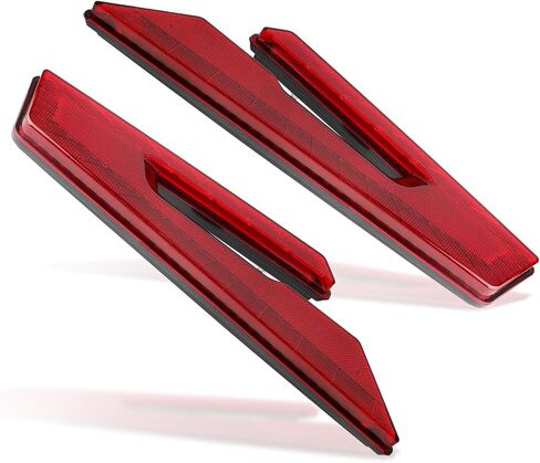 Set of 2 LED Taillights, Left and Right Red Rear Brake Stop Lights Tail Lamps, Compatible with Polaris RZR PRO XP /4 2020-2024 Tail Light Assembly in Saudi Arabia