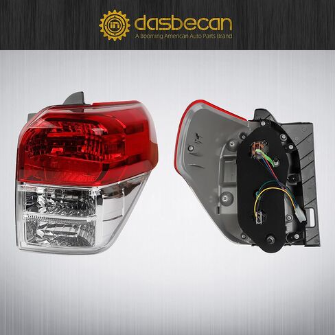 Dasbecan Left Driver Side Tail Light Assembly w/o Bulb Compatible with Toyota 4Runner 2010-2013 Rear Lamp Replaces# 81551-35360 TO2819147 in Saudi Arabia