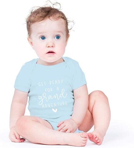 Get Ready for a Grand Adventure Bodysuit for Baby Pregnancy Announcement for Grandparents Baby Bodysuit Infant Newborn in Kuwait