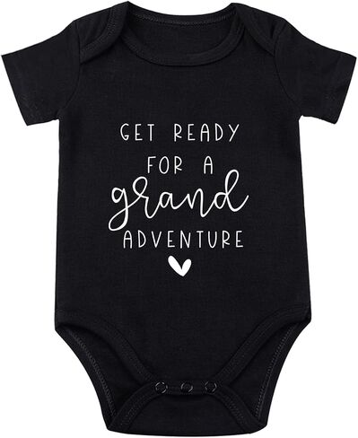 Get Ready for a Grand Adventure Bodysuit for Baby Pregnancy Announcement for Grandparents Baby Bodysuit Infant Newborn in Kuwait