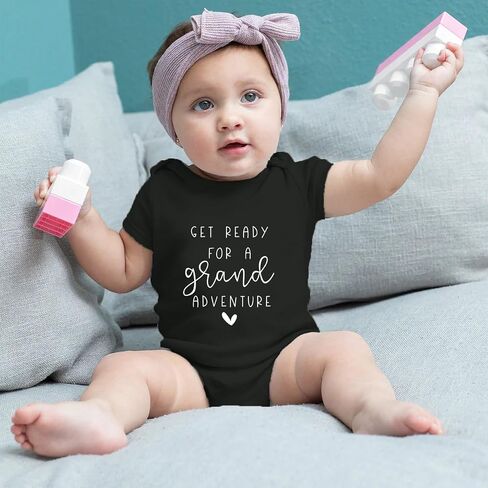 Get Ready for a Grand Adventure Bodysuit for Baby Pregnancy Announcement for Grandparents Baby Bodysuit Infant Newborn in Kuwait