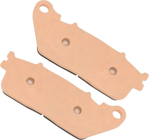 Caltric Rear Sintered Brake Pads compatible with Honda 06435-MJM-D01 06435-MJM-D02 06435-MFN-D02 in Saudi Arabia