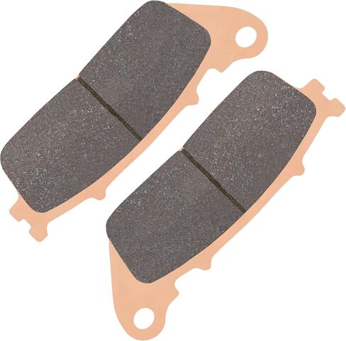Caltric Rear Sintered Brake Pads compatible with Honda 06435-MJM-D01 06435-MJM-D02 06435-MFN-D02 in Saudi Arabia