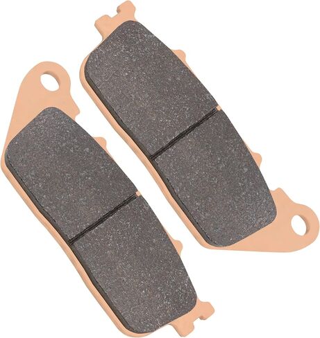 Caltric Rear Sintered Brake Pads compatible with Honda 06435-MJM-D01 06435-MJM-D02 06435-MFN-D02 in Saudi Arabia