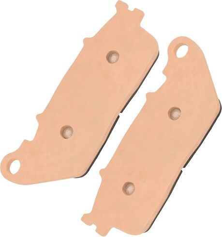 Caltric Rear Sintered Brake Pads compatible with Honda 06435-MJM-D01 06435-MJM-D02 06435-MFN-D02 in Saudi Arabia