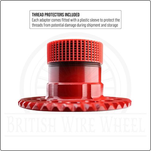 محولات عجلة الأسلاك العالمية (مجموعة من 4) | 5 LUG LUG OFF WILE WHEED محولات مع أنماط الترباس المتعددة 5x4.5/ 5x4.75/ 5x5 | مصممة لترايدريدز والسيارات مع حافات الأسلاك in Kuwait