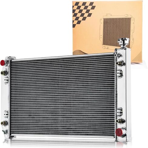 CC622 3 ROW RAW LADAIRAIR لعام 1988-1999 CHEVY GMC C K 1500 2500 3500 5.7L V8 ، ألومنيوم المبرد لعام 1988 1989 1990 1991 1992 1993 1994 1995 1996 1997 1998 1999 1999 CHEVY GMC CHANIATIAT in Kuwait