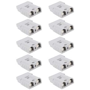 10PCS Accuracy Anderson 10pcs 50A,10pcs Battery Power Connector 50A 600V 16mm² 6AWG Cable Terminal in Kuwait