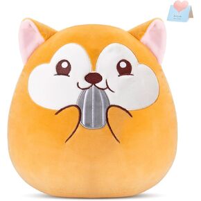 Athionsu مقاس 14 بوصة Cat Plush Plush Plush Plush Soft و Ruged Lucked Toy For Toddler Girls and Boy in Kuwait