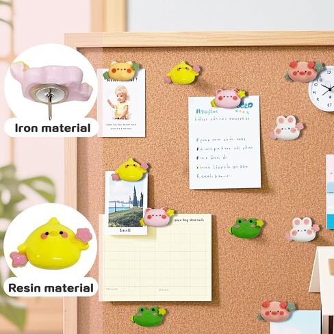 30 Pcs Sea Animal Push Pins，Cute Decorative Sea Horse Starfish Ocean Themed Pushpin for Cork Board，Bulletin Board ，Photo Wall, Map School Office and Home Decor in Saudi Arabia