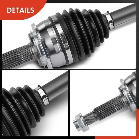A -Premium CV Axle Roasbly - متوافق مع Toyota Highlander 2020 2021 2022 ، 2.5L - جانب السائق الأيسر الخلفي ، استبدل# 423400E170 in Kuwait