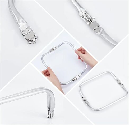chgcraft 2pcs 236mm محفظة الألومنيوم إطار قبلة Clasp إطار أنبوبي أنبوبي على شكل حرف U إطار القابض المجمع على شكل حقيبة عشاء Craft ، فتح 236x203x10mm in Kuwait