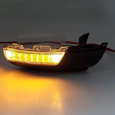 GZYF CAR EXTRION LEARVINGER MIRROR ANDROR ANDROR ANDROW ANDREL LIGHTING FOR SKODA YETI 2010-2016 ، for VW for Tiguan 2008-2016 ، for Sharan 2011-2016 ، for seat alhambra 710 711 2011-2016 ، 1 pair in Kuwait