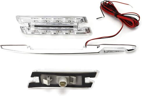 iJDMTOY Clear Lens Amber/White Full LED Fender Side Marker Light Kit Compatible With BMW 1 3 5 Series (E82 E88 E90 E91 E92 E60), Replace OEM Clear/Amber Sidemarkers in Saudi Arabia