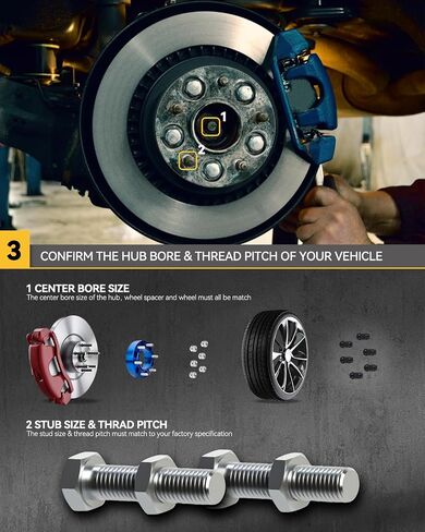 KAC 5x120 Hub Centric Wheel Spacer 15mm, M12x1.5 Studs & 72.56mm Hub Bore, for 328i, 325i, X1, 335i, 328xi, Z3, 330i, Z4, 528i, 325Ci, 323i, 330Ci, 530i, 325xi, 535i, 535xi,5 Lug Tire Spacer, 4PCS in Saudi Arabia