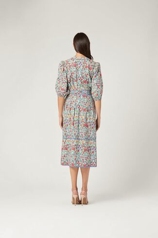 Shoshanna Women's Bloomsbury Floral Highland Dress in Saudi Arabia