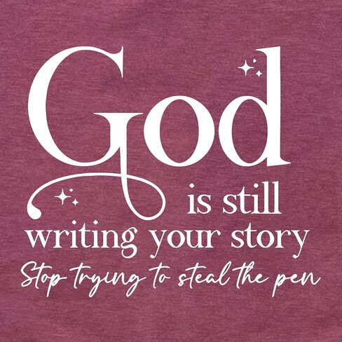 Women God is Still Tee Cute Graphic T Shirts in Kuwait