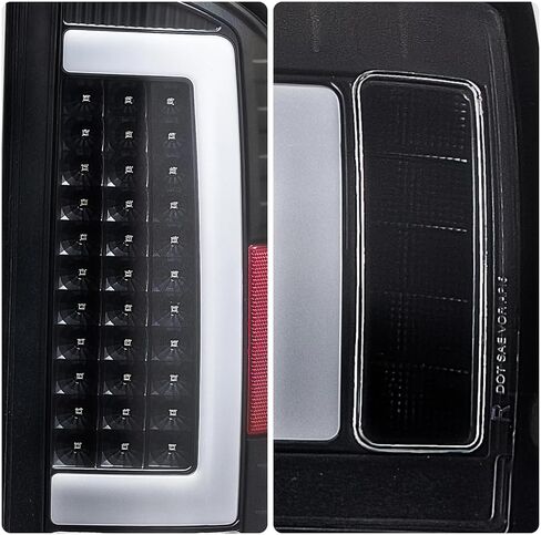 مجموعة ضوء الذيل لعام 2002-2006 DODGE RAM 1500 2003-2006 2500 3500 LED LED LIDE LIGHTSALS مصابيح CH2800147 55077347AF CH2801147 55077348AF عدسة صافية أسود داخلي غلاف DRL الأبيض in Kuwait