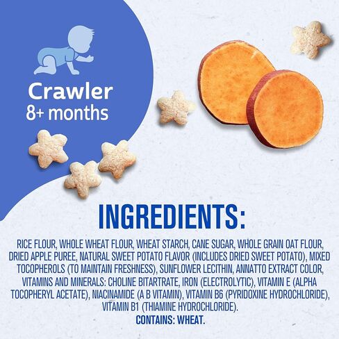 وجبات خفيفة من Gerber Toddler ، ووجبة خفيفة من ذرة Puffcorn الكلاسيكية ، وخالية من النواة ، على شكل قلب ، الزنك والحديد ، تساعد على دعم الجهاز المناعي ، والأطعمة الصغيرة ، 7 عبوات in Kuwait