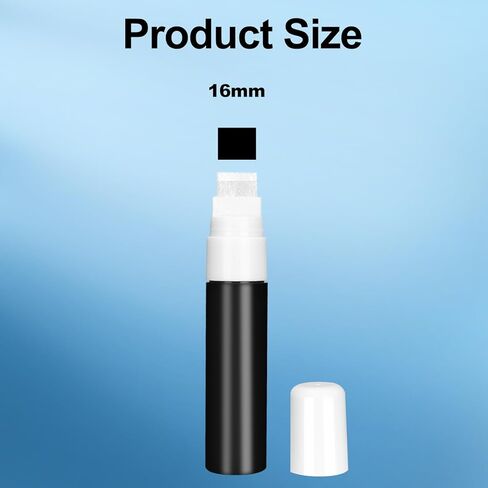 Refillable Touch-up Paint Markers 2Pcs/Pack 8mm, Opaque, Broad tips, Empty Markers for Acrylic, Paint, Glue, Liquid Ink – Perfect for Car Touch-Up, Furniture Repair, And Graffiti Art DIY in Saudi Arabia