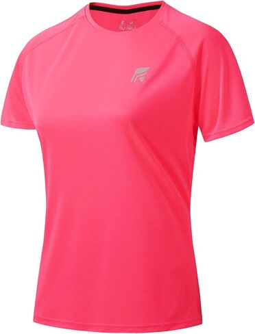 Women's UPF 50+ Polyester Workout Tee - Quick-Dry, Breathable for Running, Hiking in Saudi Arabia