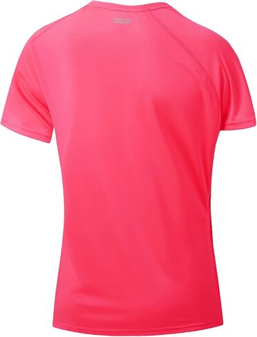 Women's UPF 50+ Polyester Workout Tee - Quick-Dry, Breathable for Running, Hiking in Saudi Arabia
