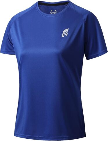 Women's UPF 50+ Polyester Workout Tee - Quick-Dry, Breathable for Running, Hiking in Saudi Arabia