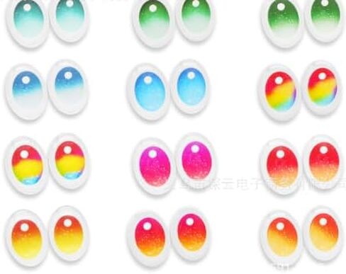 100 pcs Dragon Eyes for Crafts Glass Cabochon Snake Eyes 6mm Doll Eyes Half Round DIY Jewelry Making in Saudi Arabia
