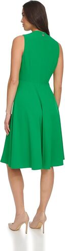 Tommy Hilfiger Women's Women's Frong Front Tie A-Line Midi Dress in Saudi Arabia