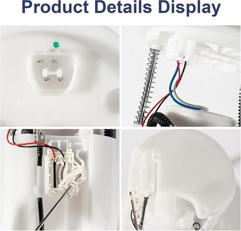 Electric Fuel Pump Module Assembly Compatible with 2011-2014 Chrysler 200 2007-2010 Sebring 2008-2014 Dodge Avenger L4 2.4L V6 2.7L 3.5L Gas Replace E7210M VANBOL0137 with Sending Unit O-ring in Saudi Arabia