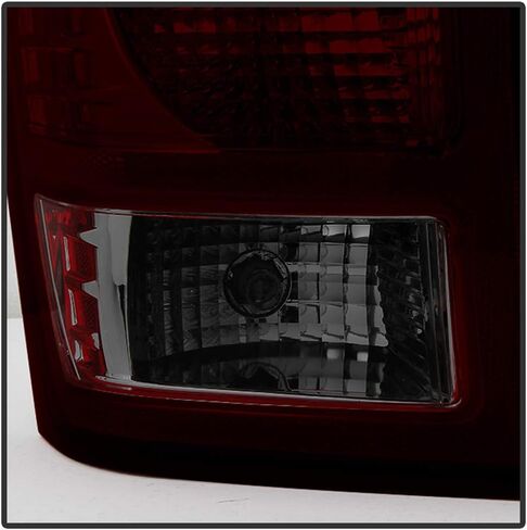 Acanii - لـ BLK Tinted 2007-2010 Jeep Grand Cherokee Tail Lights مصابيح الفرامل in Saudi Arabia
