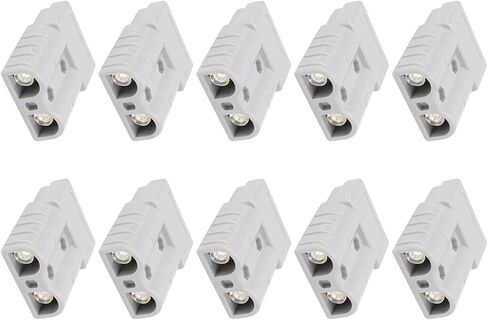 10PCS Accuracy Anderson 10pcs 50A,10pcs Battery Power Connector 50A 600V 16mm² 6AWG Cable Terminal in Saudi Arabia